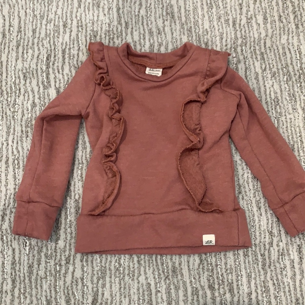 Lulu & Roo ruffle sweater